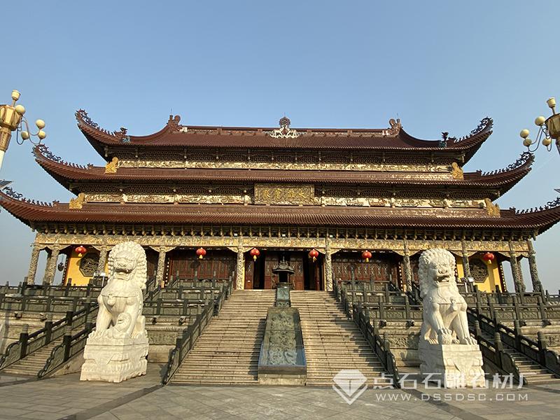 寺院,寺廟青石花崗巖欄桿