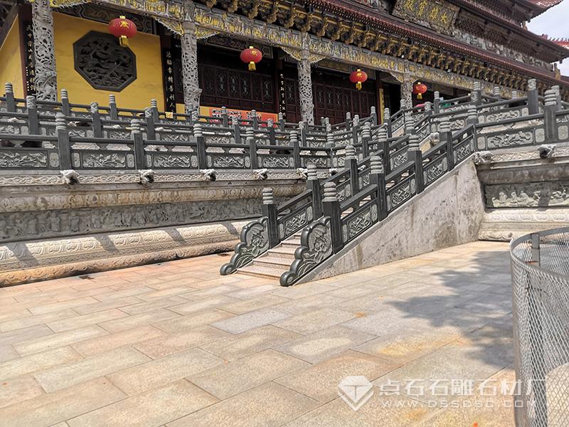 寺院,寺廟青石花崗巖欄桿